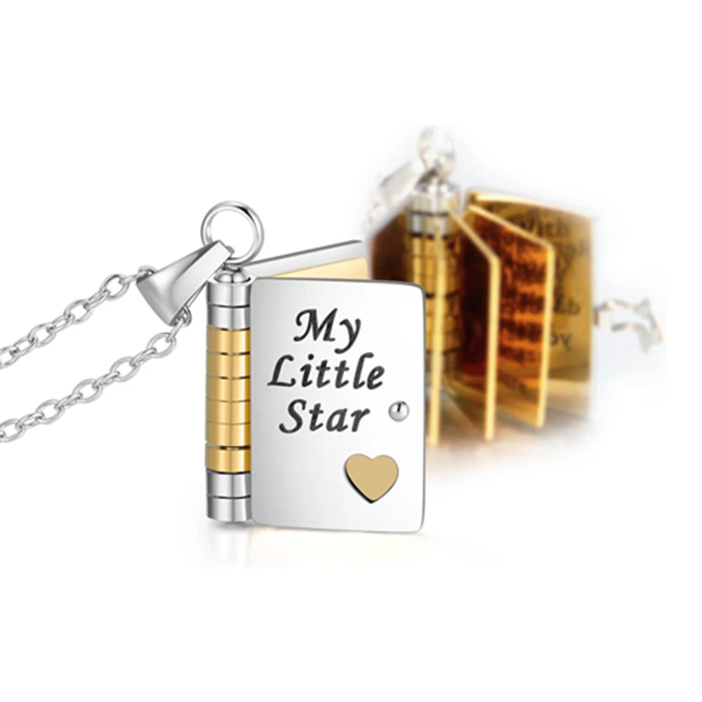 TrueBond - Book Necklace