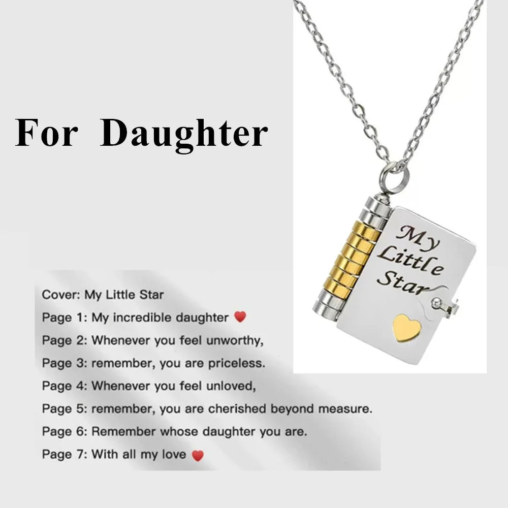 TrueBond - Book Necklace