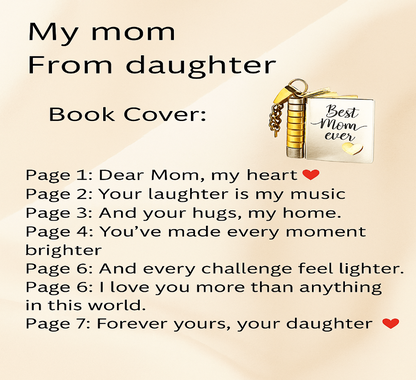TrueBond - Book Necklace