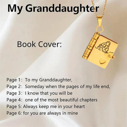 TrueBond - Book Necklace