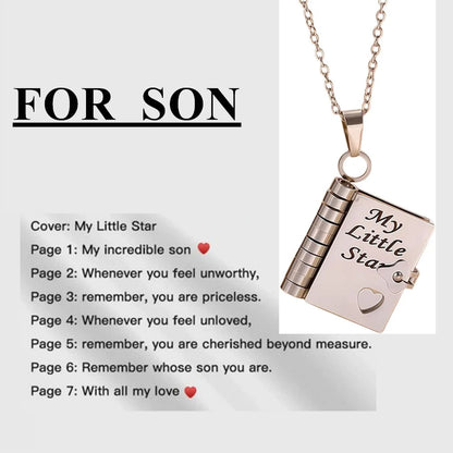TrueBond - Book Necklace