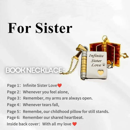 TrueBond - Book Necklace