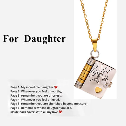 TrueBond - Book Necklace