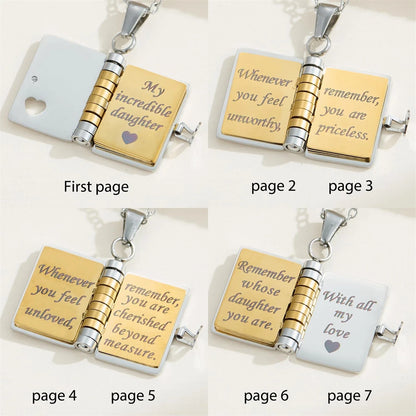 TrueBond - Book Necklace