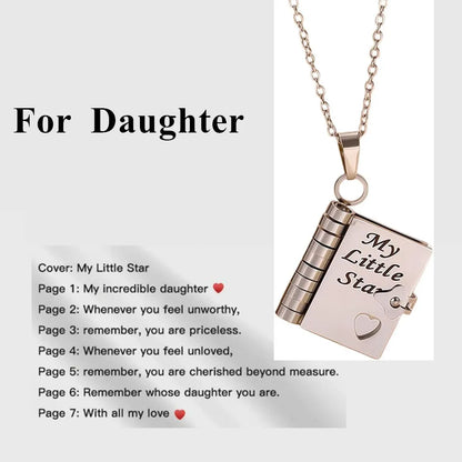TrueBond - Book Necklace