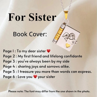 TrueBond - Book Necklace