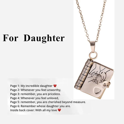 TrueBond - Book Necklace