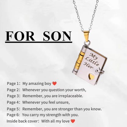 TrueBond - Book Necklace